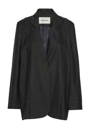 Henrik Vibskov notched-lapels buttoned jacket - Black