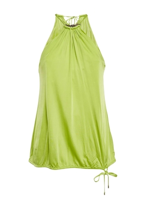 Roberto Cavalli Vintage halterneck sleeveless top - Green