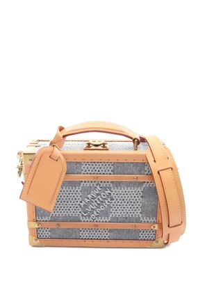 Louis Vuitton Pre-Owned 2021 Handle Trunk Damier Denim tote bag - Blue