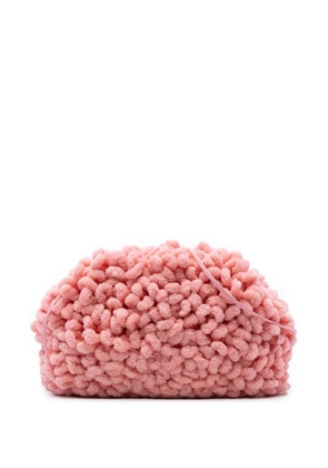 Bottega Veneta Pre-Owned 2012-2025 Teen Chenille The Pouch crossbody bag - Pink