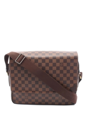 Louis Vuitton Pre-Owned 2012 MM Shelton damier ebene shoulder bag - Brown