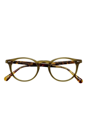 Moscot Frankie round-frame glasses - Green