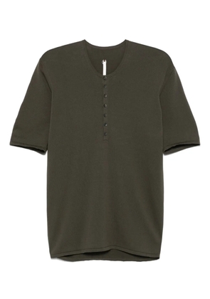 Label Under Construction cotton T-shirt - Green