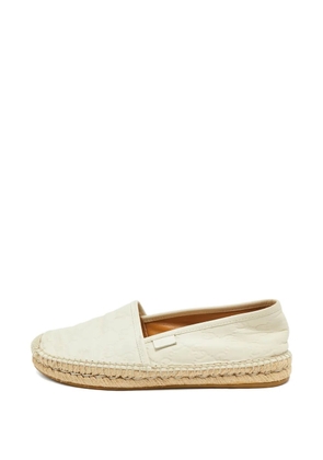 Gucci Pre-Owned GG-pattern flat espadrilles - Neutrals