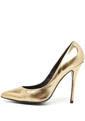 Giuseppe Zanotti Vintage 105mm Jackye pointed-toe pumps - Gold