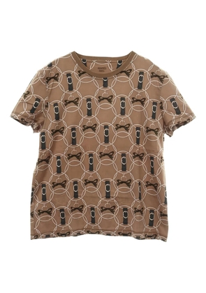 Hermès Pre-Owned 10s printed T-shirt - Brown