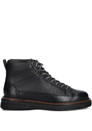 Gant Hillprep lace-up lug-sole boots - Black