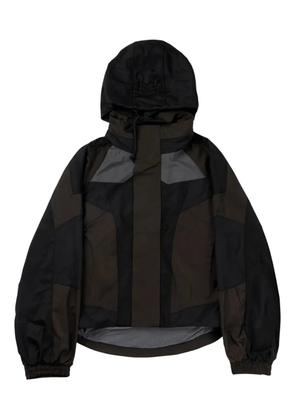 FFFPOSTALSERVICE panelled parka jacket - Brown