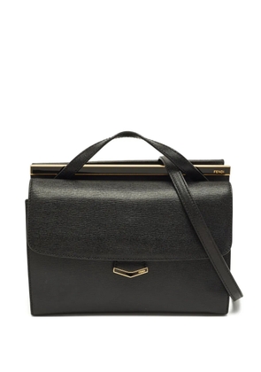 Fendi Pre-Owned 2015 leather tote bag - Black