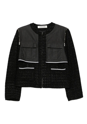 Undercover tweed jacket - Black