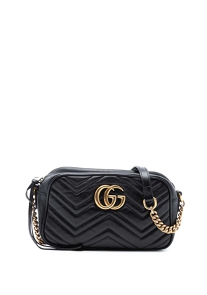Gucci Pre-Owned 2016-2025 Small GG Marmont Matelasse Leather crossbody bag - Black