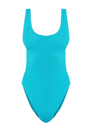 Bond-eye Mara textured swimsuit - Blue