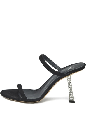 Giuseppe Zanotti Vintage Farrah embellished-heel sandals - Black