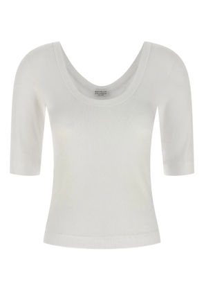 Brunello Cucinelli round-neck T-shirt - White