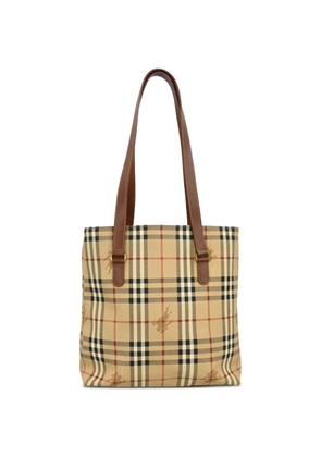 Burberry Pre-Owned 1990-2000s check-print tote bag - Neutrals