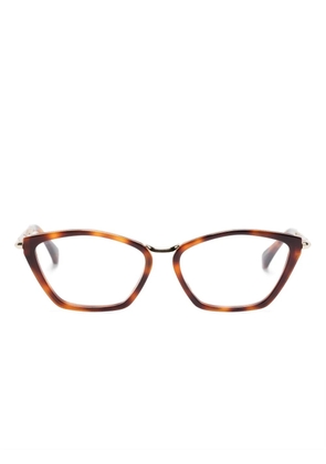 Max Mara Eyewear square-frame glasses - Brown