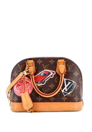 Louis Vuitton Pre-Owned Alma Handbag Limited Edition World Tour Monogram Canvas BB satchel - Brown