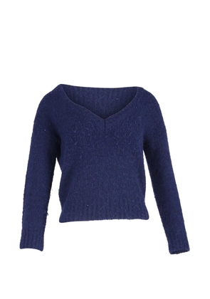 Reformation deep V-neck sweater - Blue