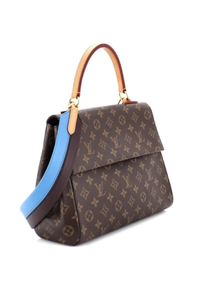 Louis Vuitton Pre-Owned Cluny Top Handle Bag Monogram Canvas MM shoulder bag - Brown