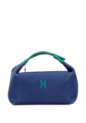 Hermès Pre-Owned 2020-2025 Small Canvas Bride A Brac vanity bag - Blue