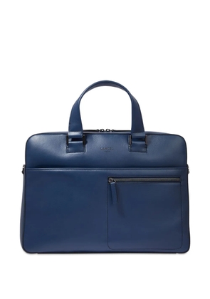 Lancel Max de Lancel leather briefcase - Blue