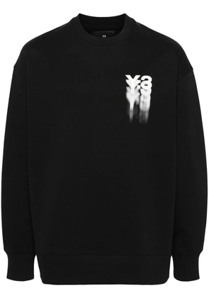 Y-3 GFX organic cotton sweatshirt - Black