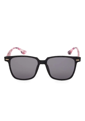 A BATHING APE® camo-print square-frame sunglasses - Black