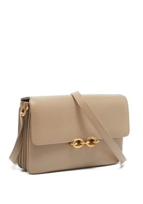 Saint Laurent Pre-Owned Le Maillon leather shoulder bag - Neutrals
