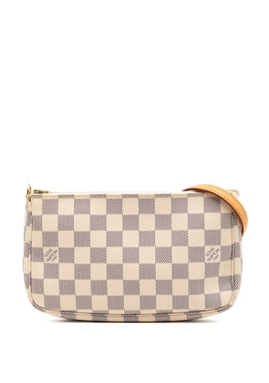 Louis Vuitton Pre-Owned 2006 Damier Azur Pochette Accessoires shoulder bag - White
