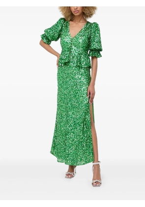Notes du Nord Hillary maxi dress - Green