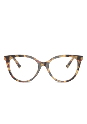 Tiffany & Co Eyewear cat-eye frame glasses - Brown