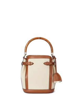 Ralph Lauren Collection cotton bucket bag - Neutrals