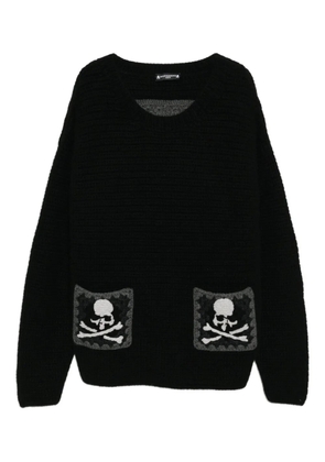 Mastermind World logo-motif jumper - Black