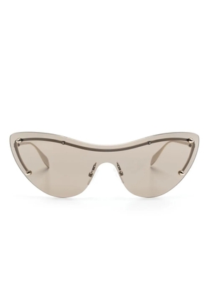 Alexander McQueen Eyewear frameless-design sunglasses - Silver
