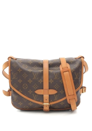 Louis Vuitton Pre-Owned 2000 Saumur 30 monogram shoulder bag - Brown