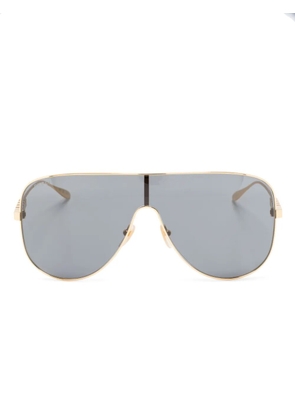 Gucci Eyewear pilot-frame tinted sunglasses - Gold