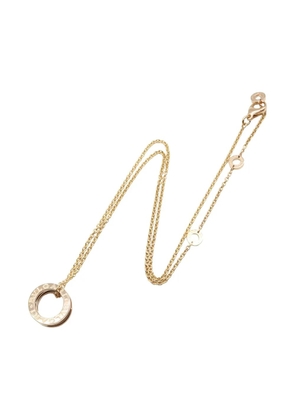 Bvlgari Pre-Owned 2010s 18K rose gold B-zero1 necklace - Pink