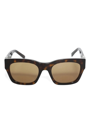 Givenchy Eyewear 4G rectangle-frame sunglasses - Brown