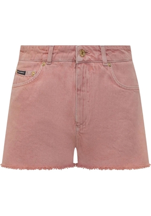 Dolce & Gabbana denim shorts - Pink