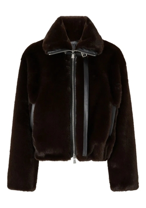 PINKO zip-up bomber jacket - Brown