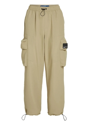 Karl Lagerfeld Jeans straight-leg cargo trousers - Neutrals