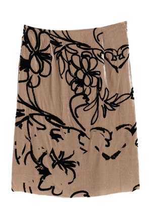 JNBY A-shaped skirt - Brown