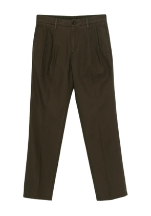 ASPESI pleated cotton trousers - Brown