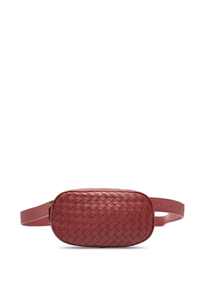 Bottega Veneta Pre-Owned 2012-2025 Nappa Intrecciato belt bag - Red