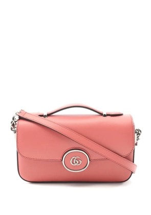 Gucci Pre-Owned 2010s Double G leather shoulder bag - Pink