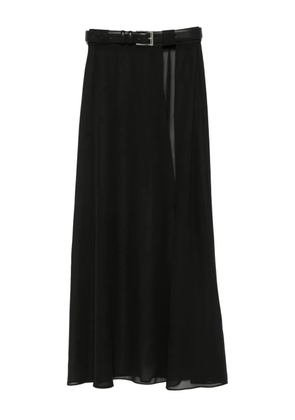 Vestiaire d'un Oiseau Libre belted midi skirt - Black