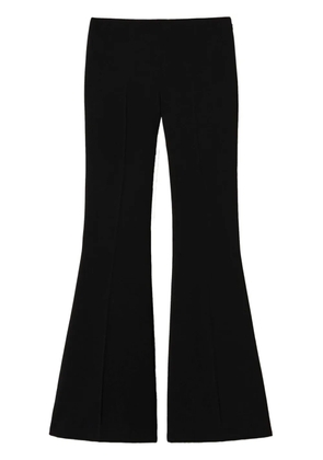 TWINSET crêpe flared trousers - Black