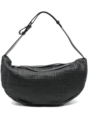 HAGS woven shoulder bag - Black