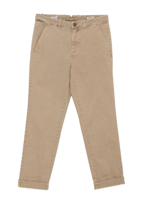 Mason's turn-up chino trousers - Neutrals