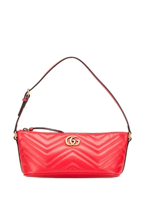 Gucci Pre-Owned 2016-2025 GG Marmont Matelasse Leather shoulder bag - Red